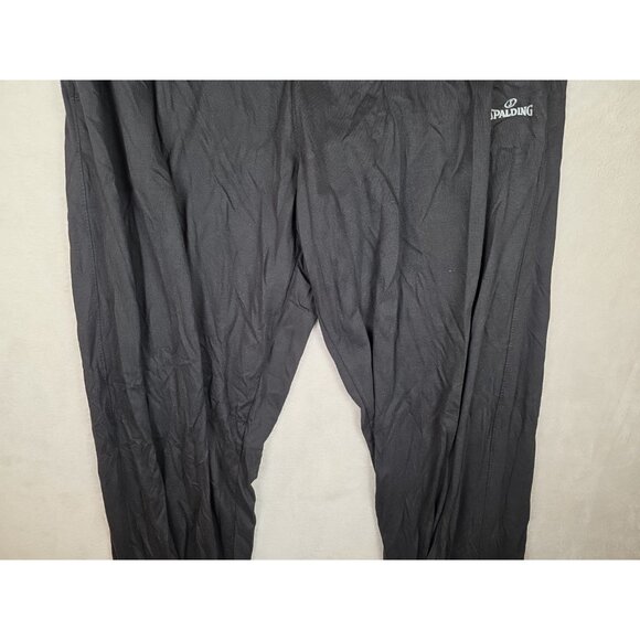 Spalding Men's Size 2XLT Regular Fit Big And Tall Black Pants - Picture 3 of 10